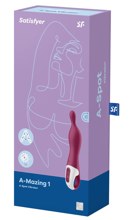 A-Mazing 1 a-Spot Vibrator - Berry | 4061504018324 | Available at EroticWarehouse.com