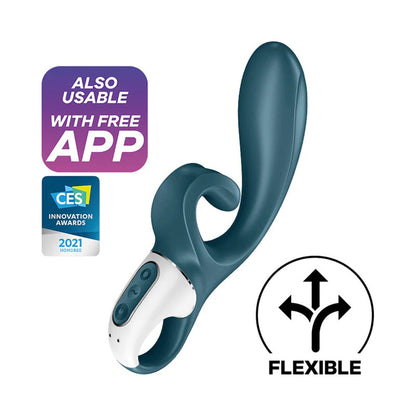 Hug Me - Rabbit Vibrator - Grey/blue | 4061504036571 | Available at EroticWarehouse.com