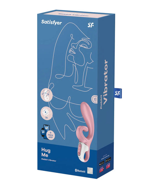 Hug Me - Rabbit Vibrator - Pink | 4061504036588 | Available at EroticWarehouse.com