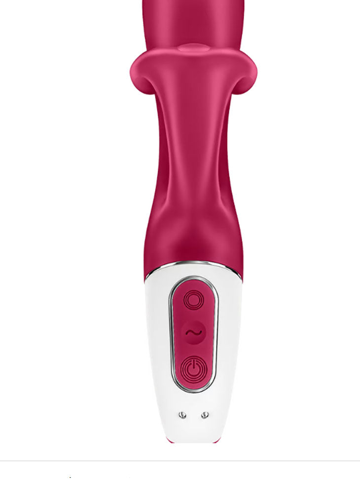 Satisfyer Embrace Me - Rabbit Vibrator - Berry | 4061504036601 | Available at EroticWarehouse.com