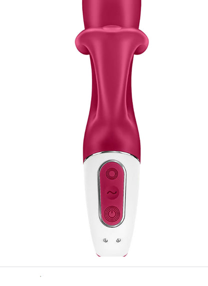 Satisfyer Embrace Me - Rabbit Vibrator - Berry | 4061504036601 | Available at EroticWarehouse.com