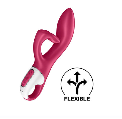 Satisfyer Embrace Me - Rabbit Vibrator - Berry | 4061504036601 | Available at EroticWarehouse.com