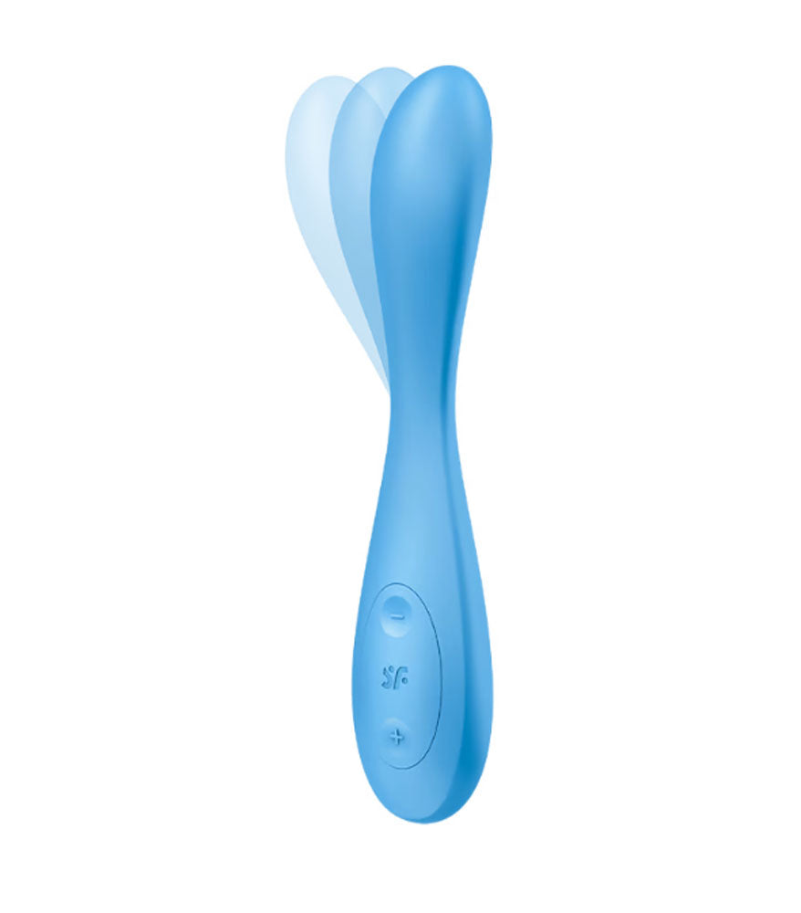 Satisfyer G-Spot Flex 4 Connect App - Multi Vibrator - Blue | 4061504038698 | Available at EroticWarehouse.com
