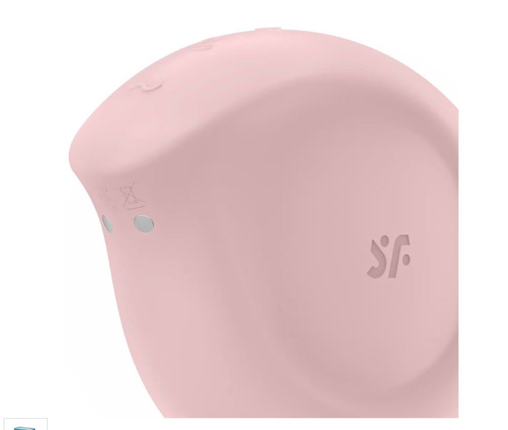 Satisfyer Sugar Rush - Air Pulse Stimulator Plus Vibration - Rose | 4061504051581 | Available at EroticWarehouse.com