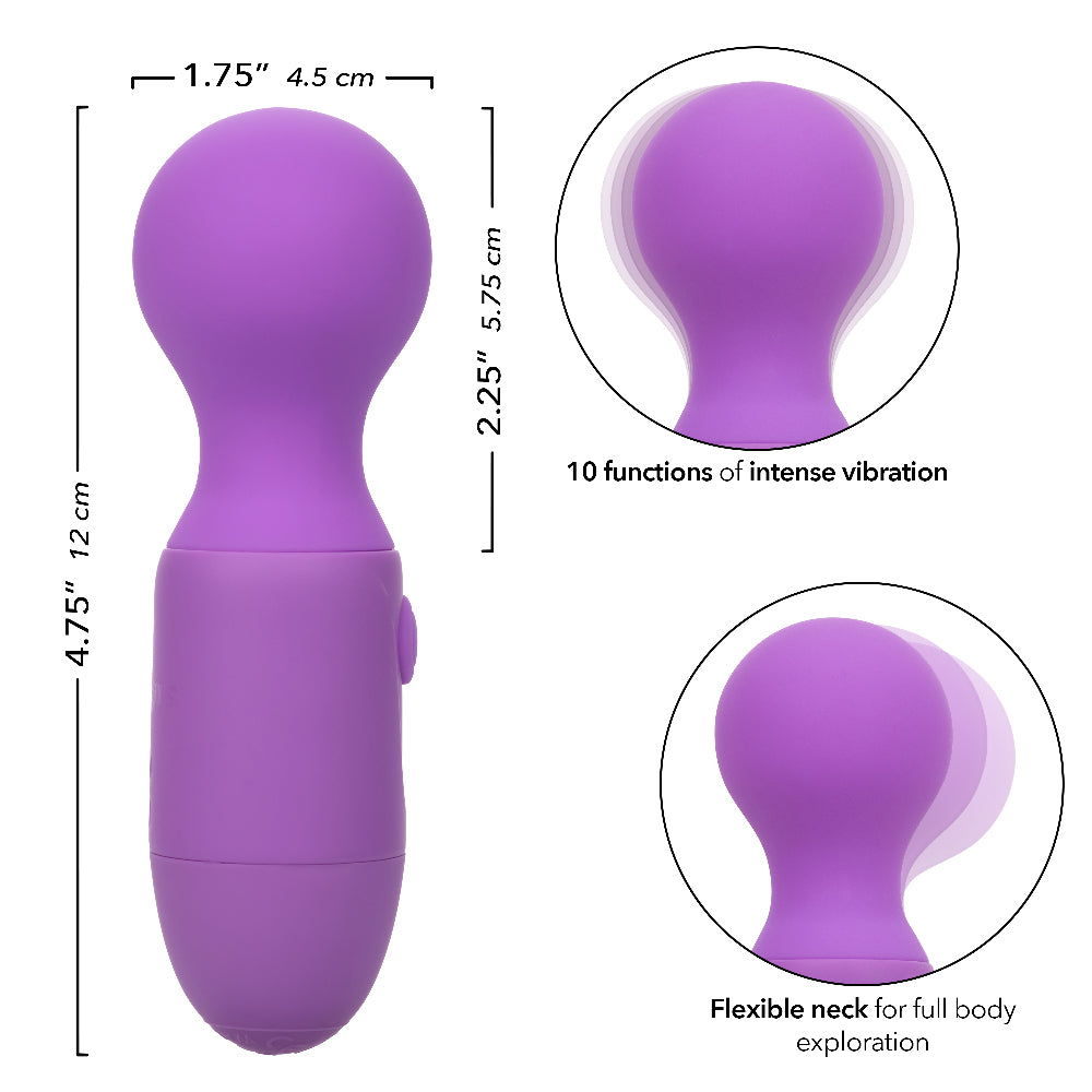 First Time Rechargeable Massager - Purple | 716770109774 | Available at EroticWarehouse.com