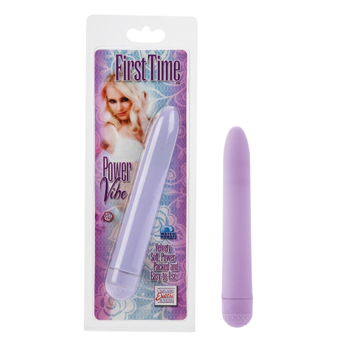 First Time Power Vibe - Purple | 716770065193 | Available at EroticWarehouse.com