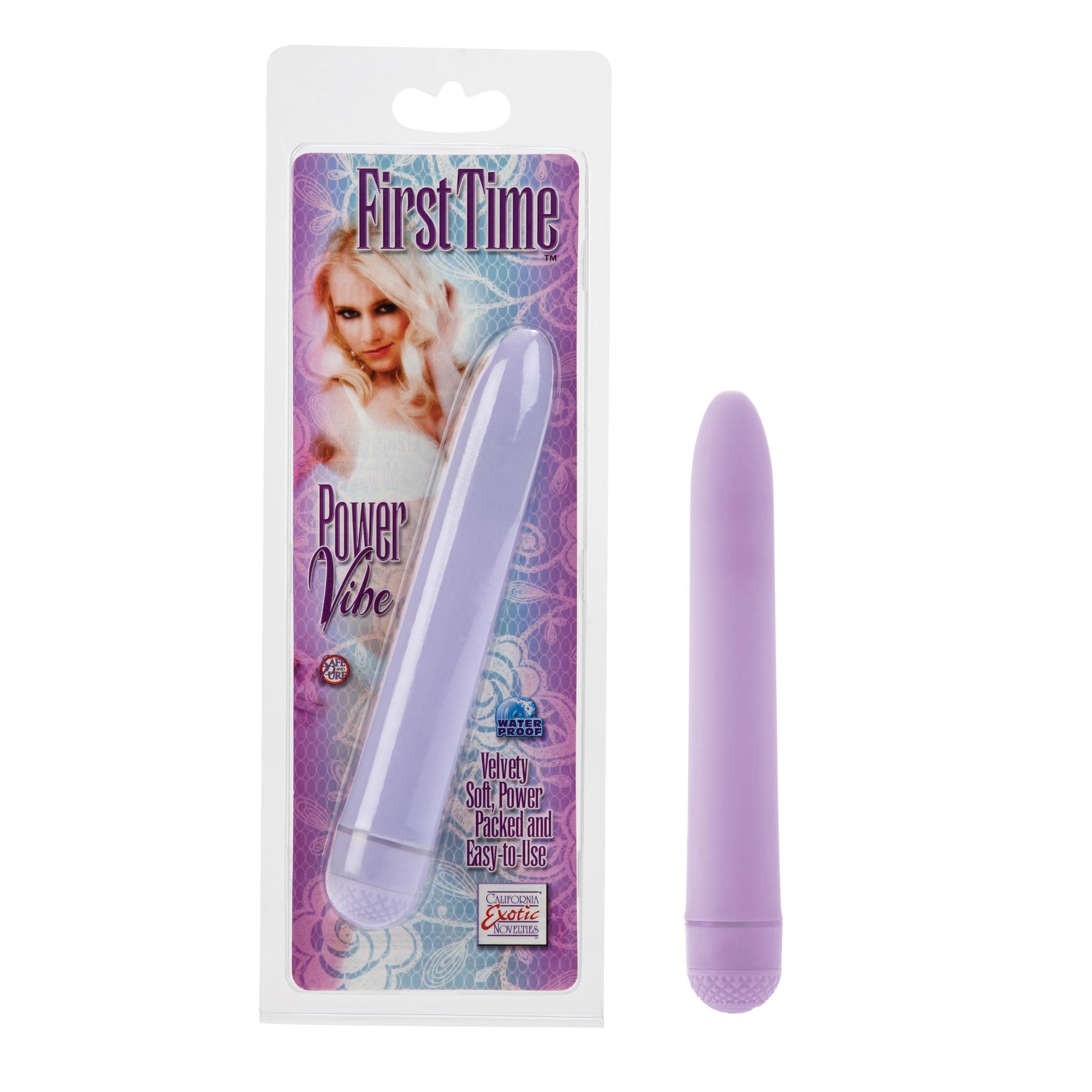 First Time Power Vibe - Purple | 716770065193 | Available at EroticWarehouse.com