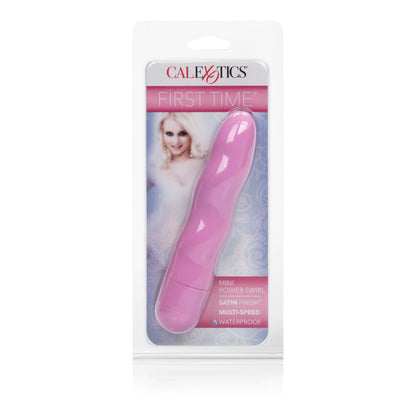 First Time Mini Power Swirl - Pink | 716770066701 | Available at EroticWarehouse.com