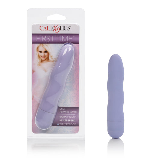 First Time Mini Power Swirl - Purple | 716770066718 | Available at EroticWarehouse.com