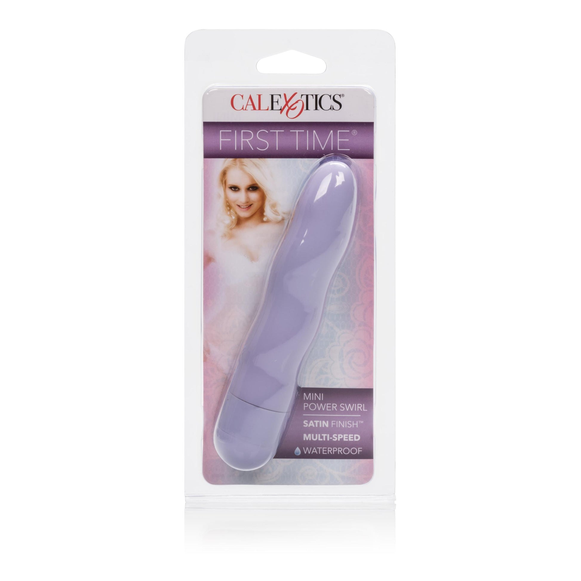 First Time Mini Power Swirl - Purple | 716770066718 | Available at EroticWarehouse.com
