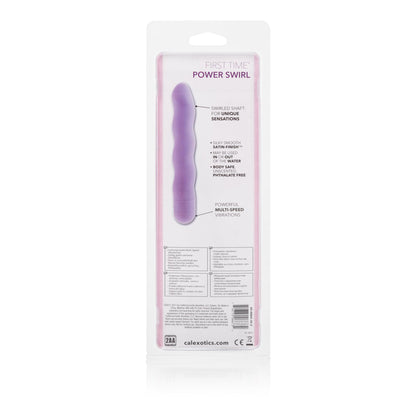 First Time Power Swirl - Purple | 716770066732 | Available at EroticWarehouse.com