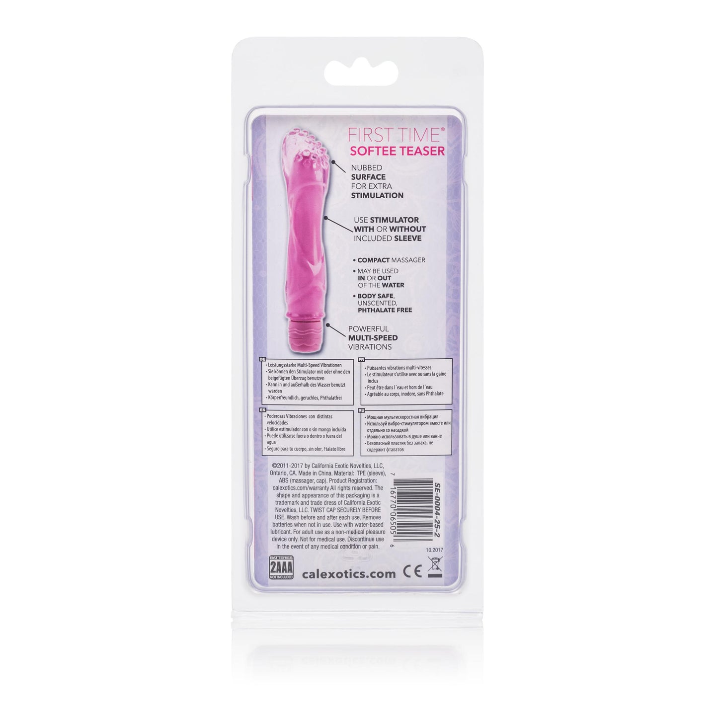 First Time Softee Teaser - Pink | 716770065056 | Available at EroticWarehouse.com