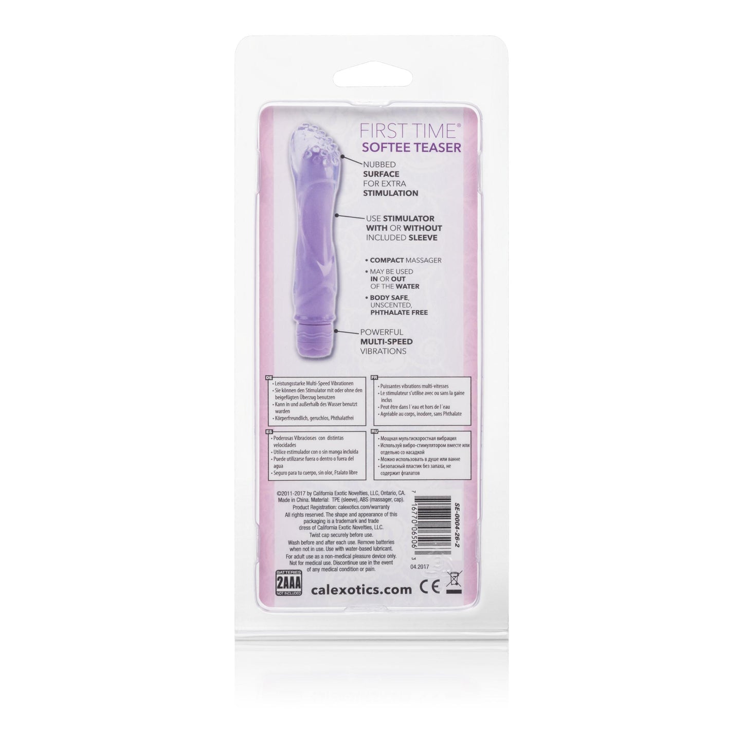 First Time Softee Teaser - Purple | 716770065063 | Available at EroticWarehouse.com