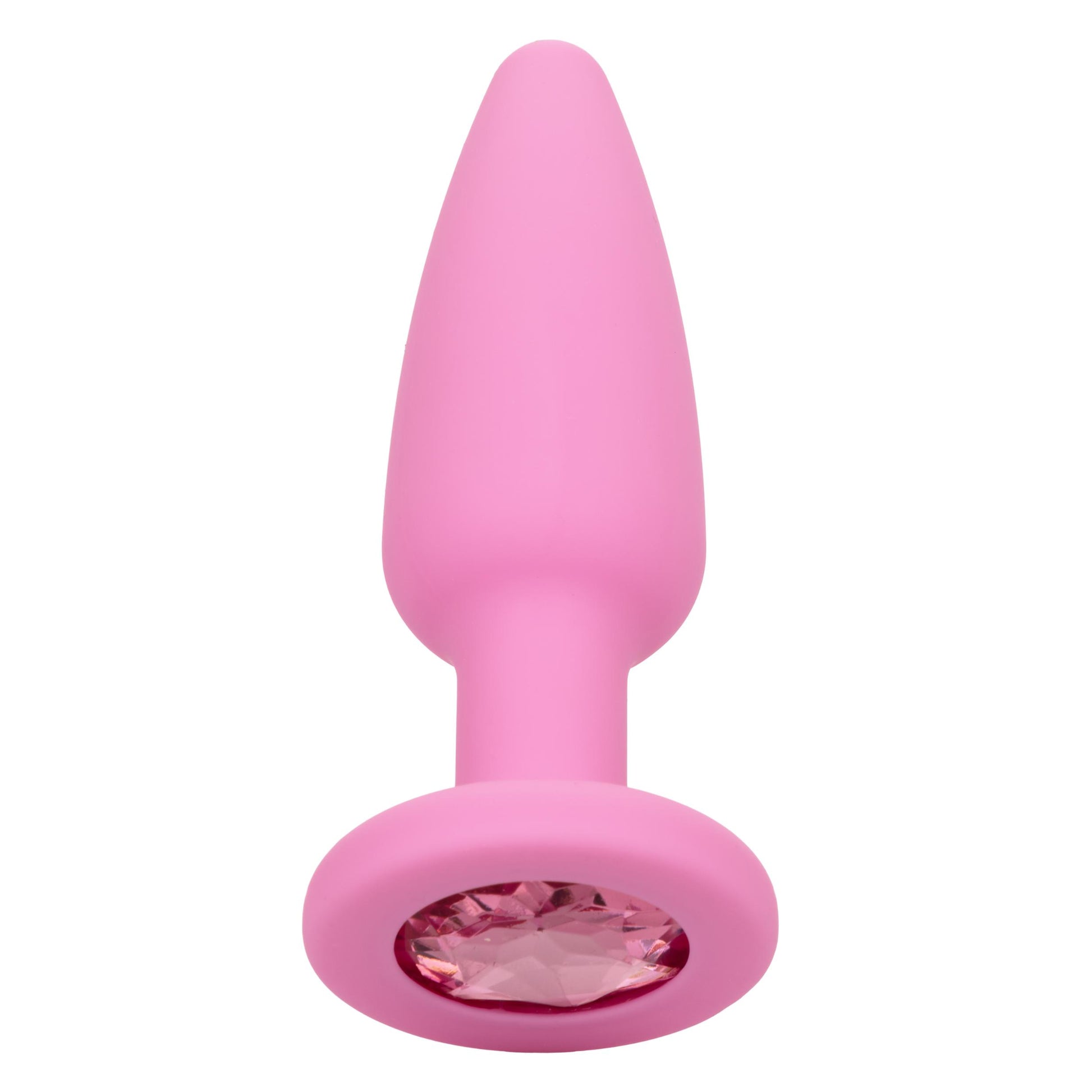 First Time Crystal Booty Butt Plug Kit - Pink | 716770101167 | Available at EroticWarehouse.com