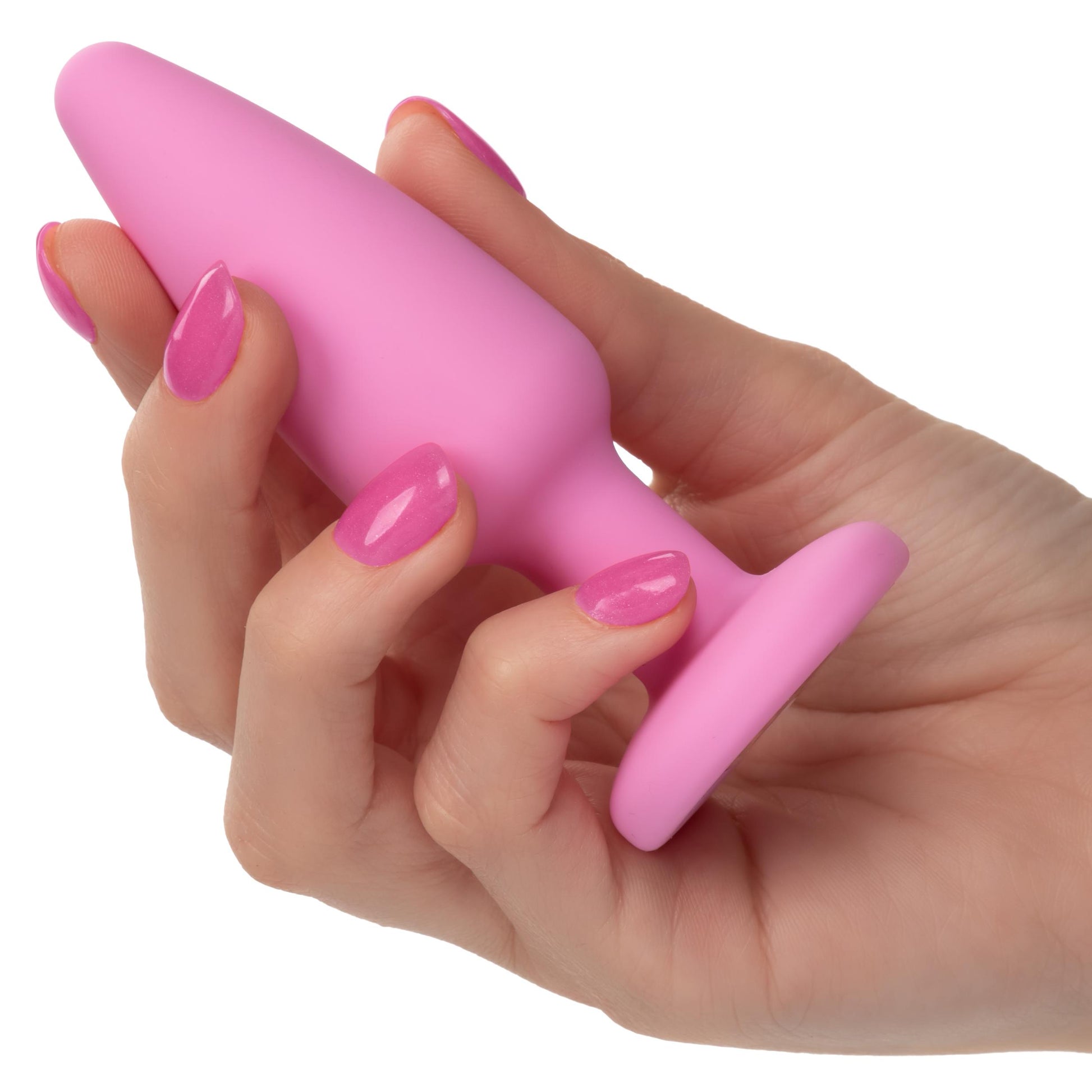 First Time Crystal Booty Butt Plug Kit - Pink | 716770101167 | Available at EroticWarehouse.com
