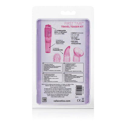 First Time Travel Teaser Kit - Pink | 716770073389 | Available at EroticWarehouse.com