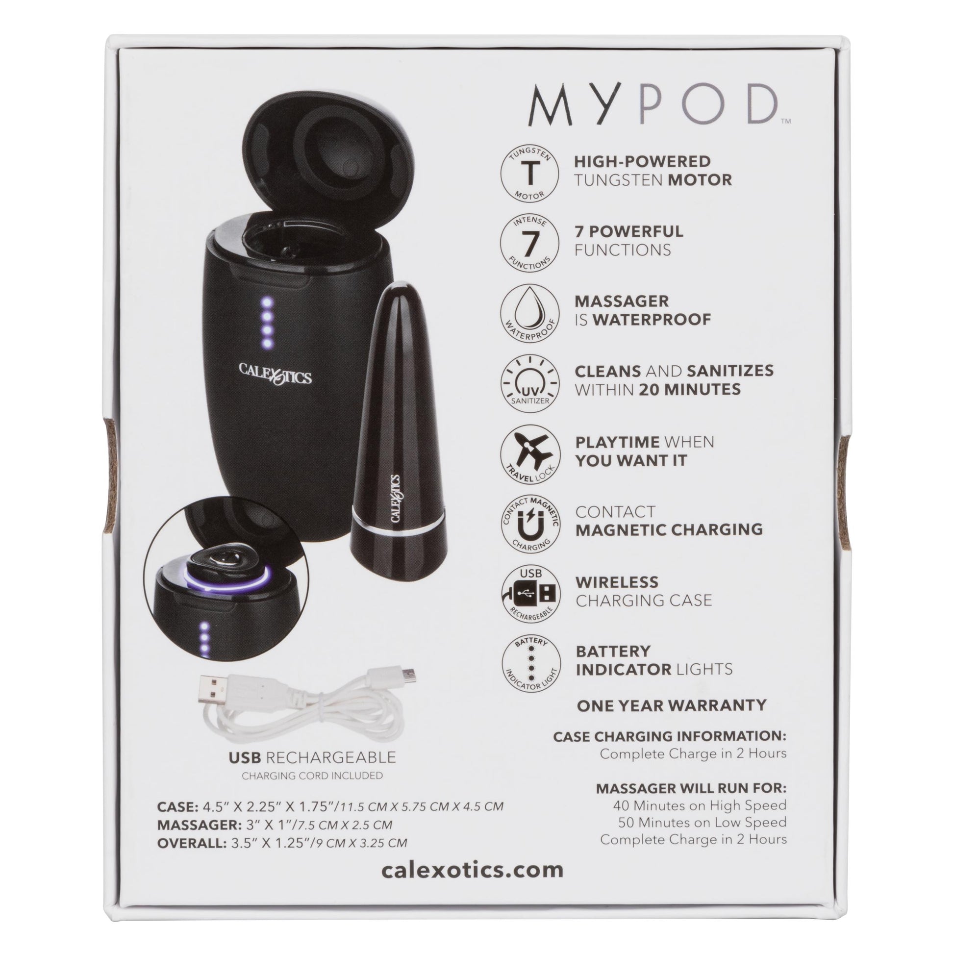 My Pod - Black | 716770097934 | Available at EroticWarehouse.com