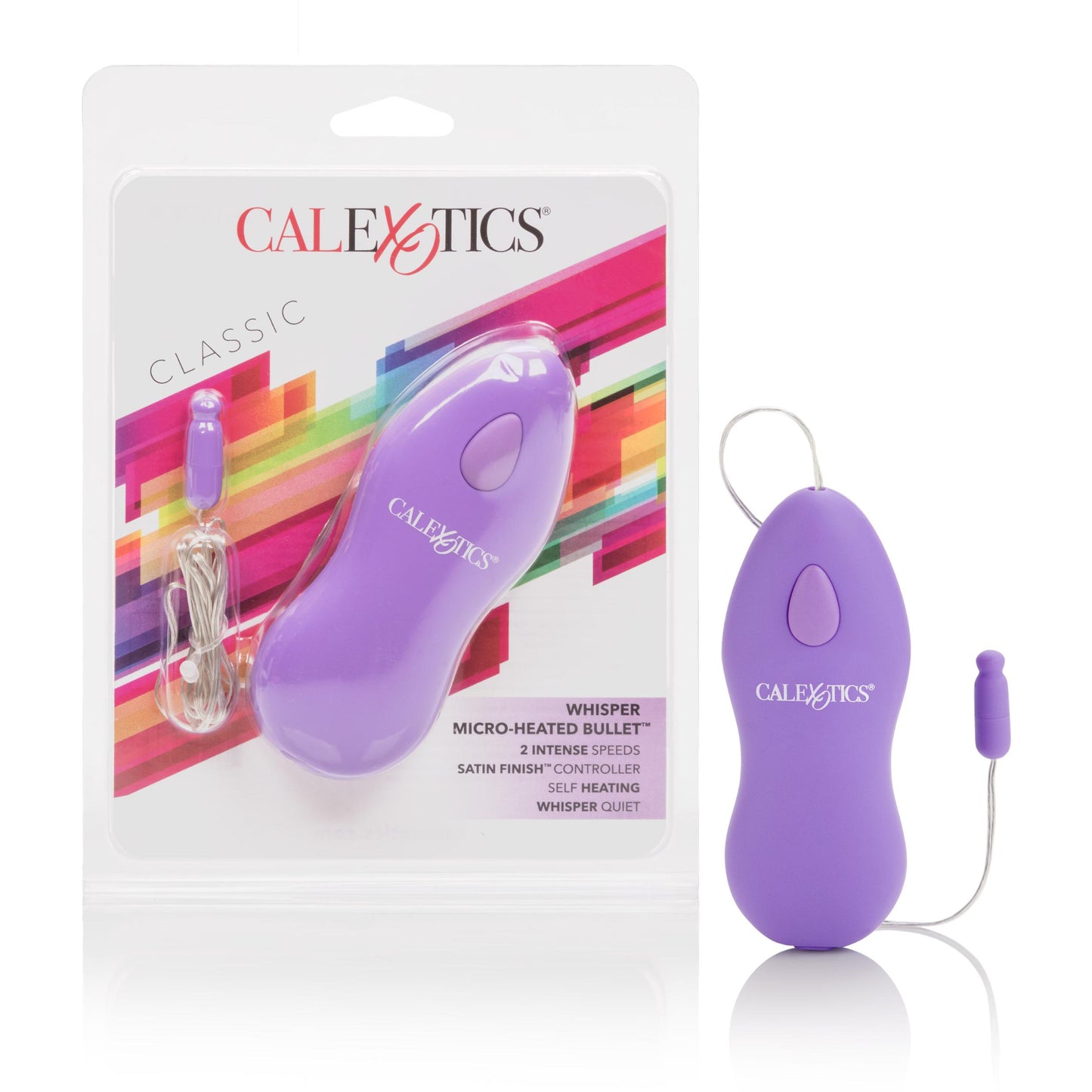 Whisper Micro Heated Bullet - Purple | 716770050205 | Available at EroticWarehouse.com