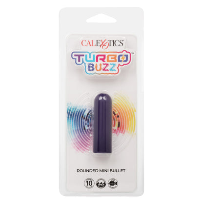 Turbo Buzz Rounded Mini Bullet - Purple | 716770107312 | Available at EroticWarehouse.com