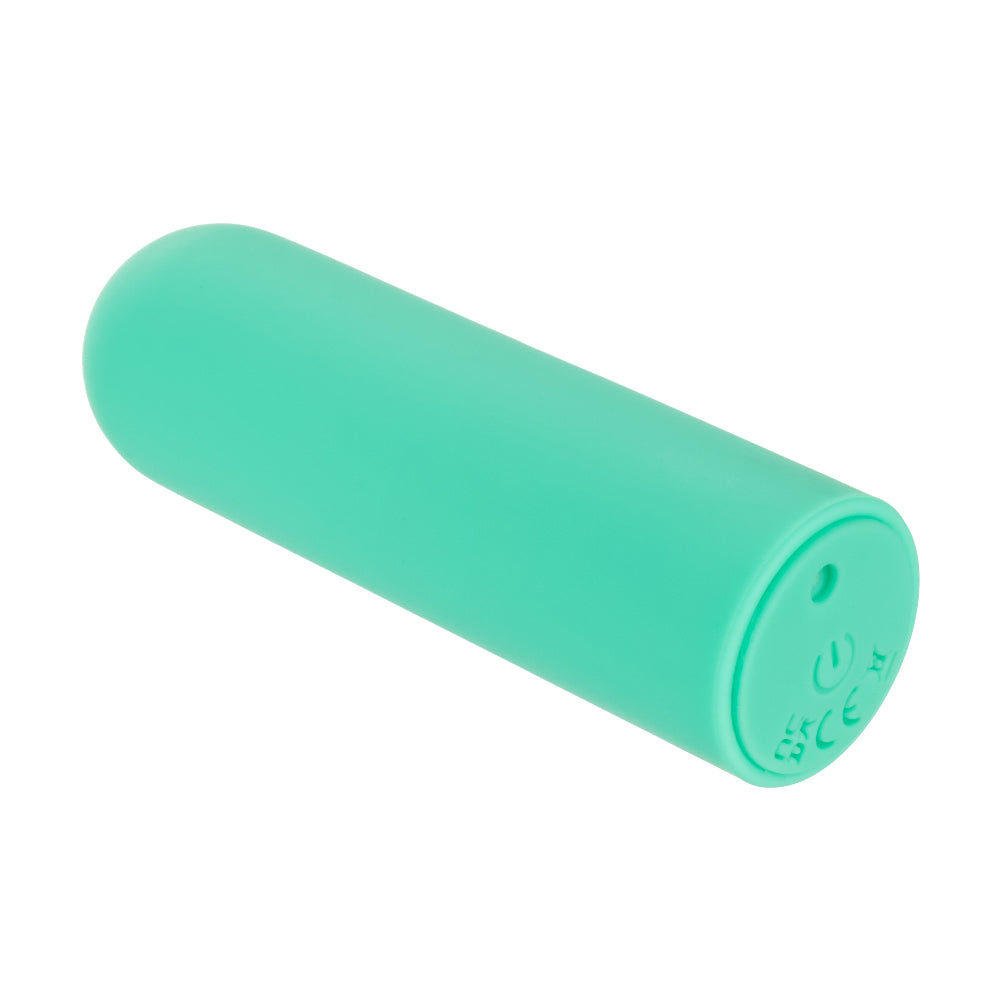 Turbo Buzz Rounded Mini Bullet - Green | 716770107329 | Available at EroticWarehouse.com