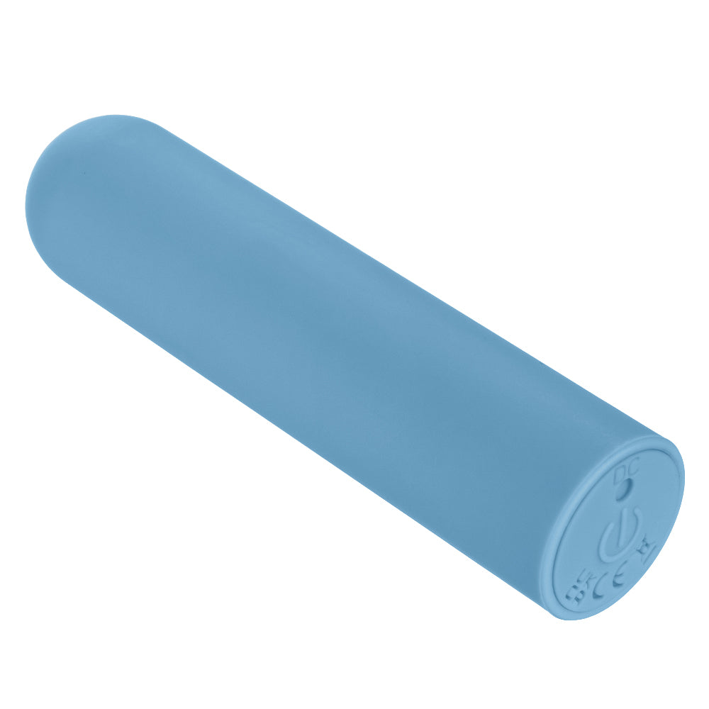 Turbo Buzz Rounded Bullet - Blue | 716770107336 | Available at EroticWarehouse.com