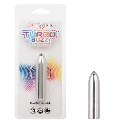 Turbo Buzz Classic Bullet - Silver | 716770107411 | Available at EroticWarehouse.com