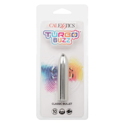 Turbo Buzz Classic Bullet - Silver | 716770107411 | Available at EroticWarehouse.com