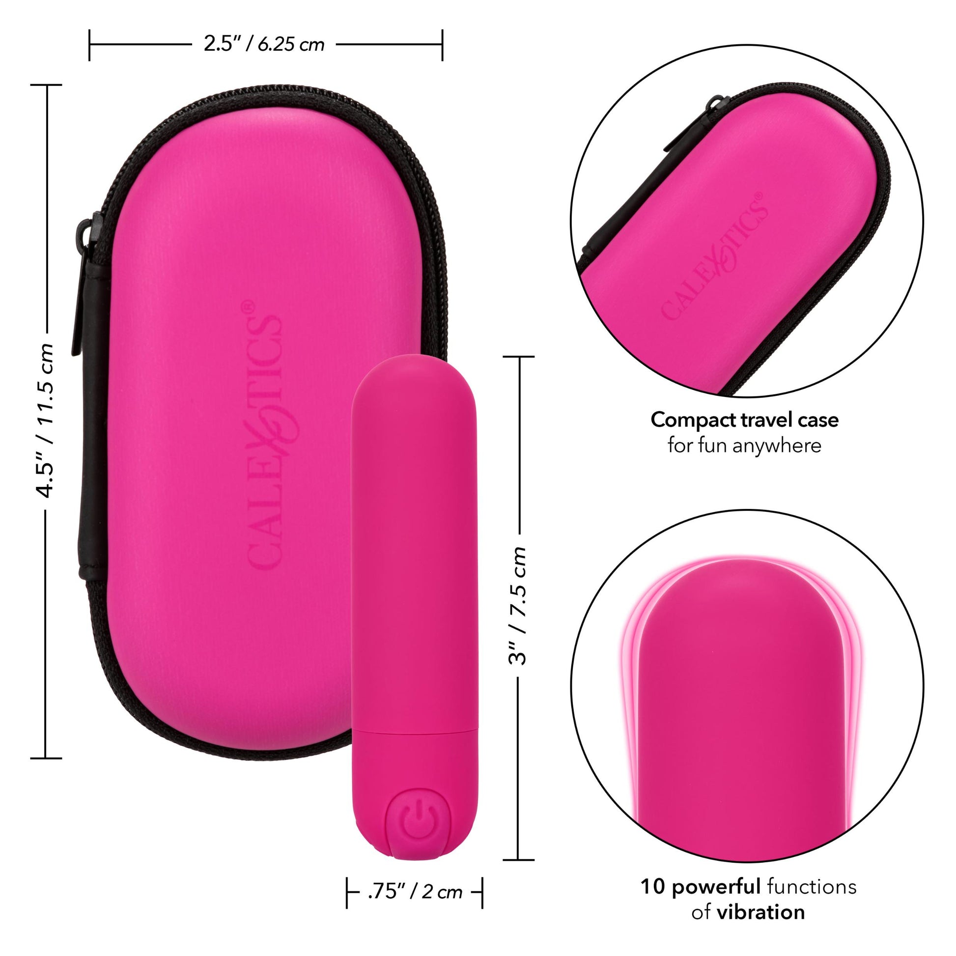 Rechargeable Hideaway Bullet - Pink | 716770099372 | Available at EroticWarehouse.com