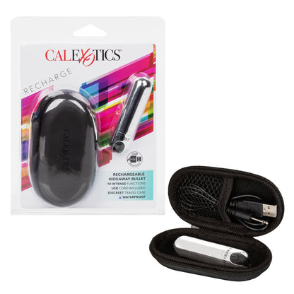 Rechargeable Hideaway Bullet - Silver | 716770094933 | Available at EroticWarehouse.com
