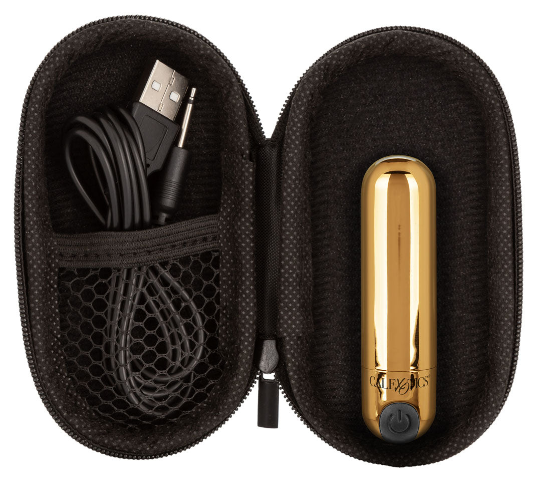 Rechargeable Hideaway Bullet - Gold | 716770094940 | Available at EroticWarehouse.com