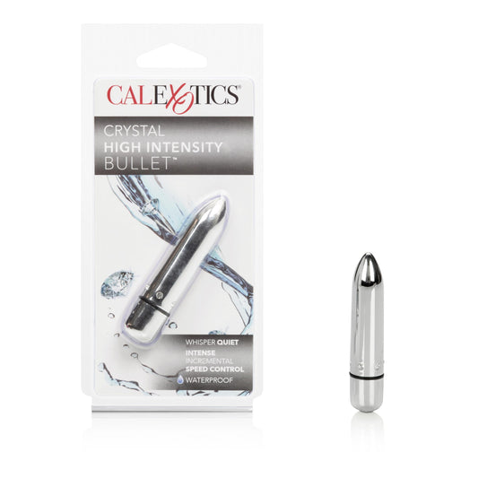 Crystal High Intensity Bullet - Silver | 716770057433 | Available at EroticWarehouse.com