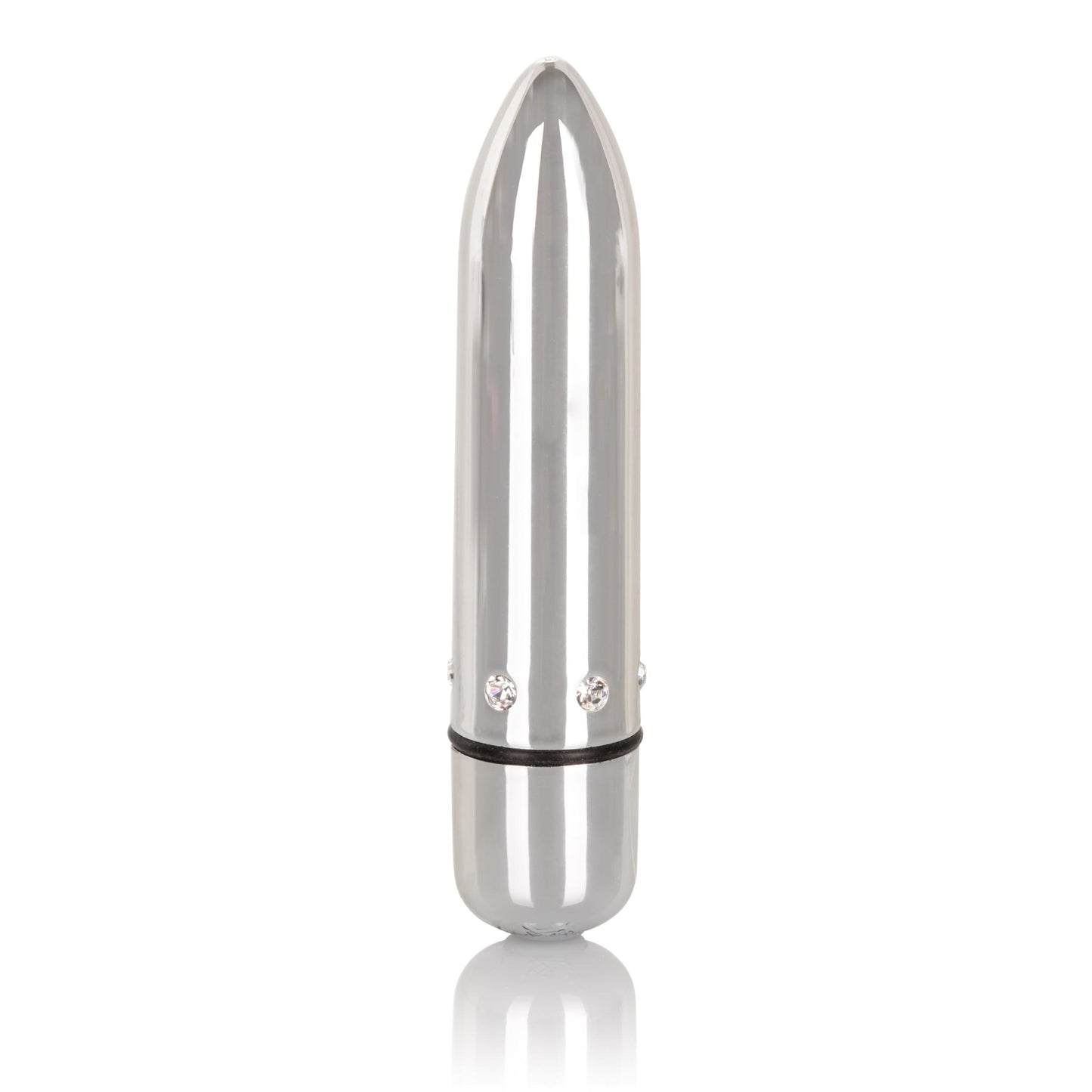 Crystal High Intensity Bullet - Silver | 716770057433 | Available at EroticWarehouse.com