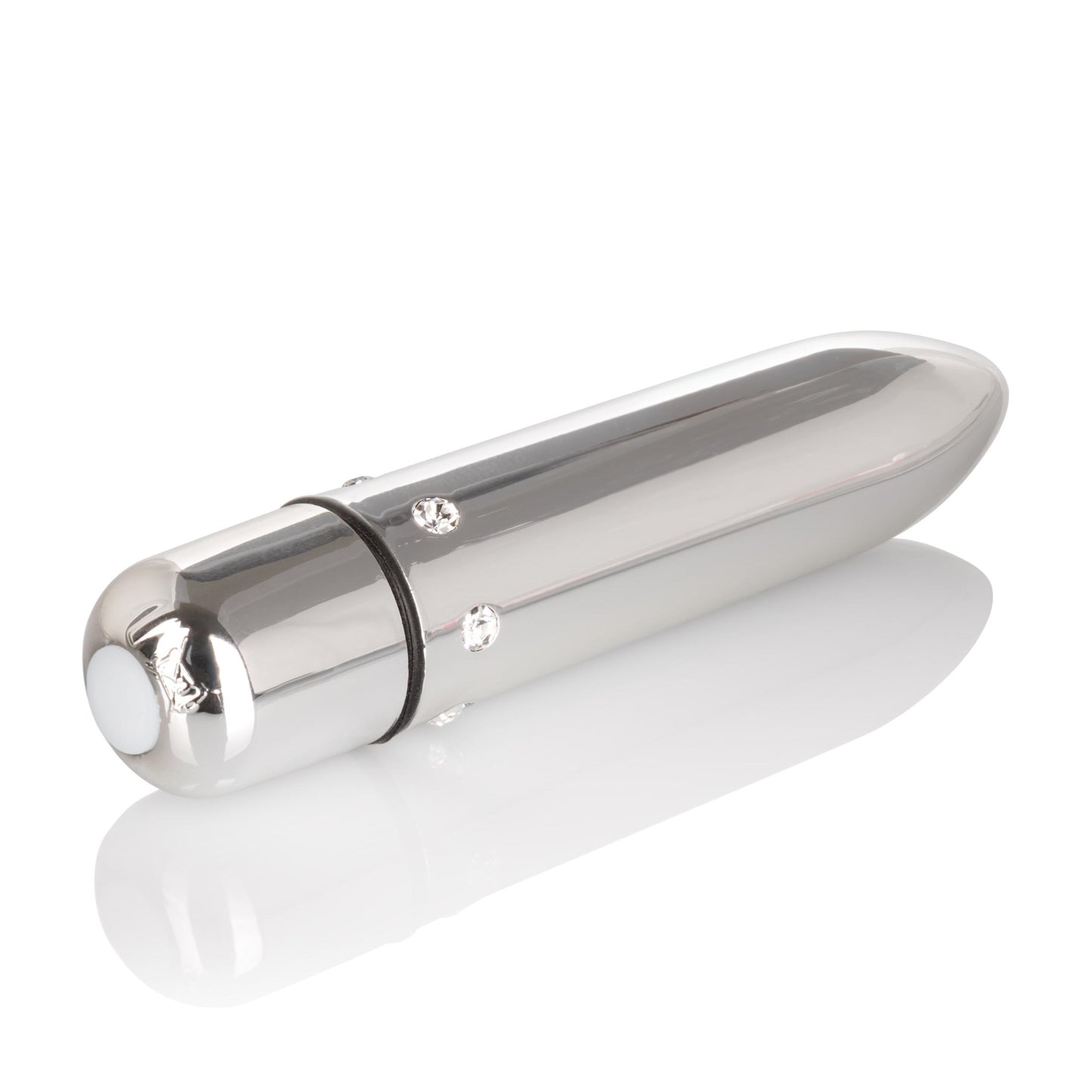 Crystal High Intensity Bullet - Silver | 716770057433 | Available at EroticWarehouse.com