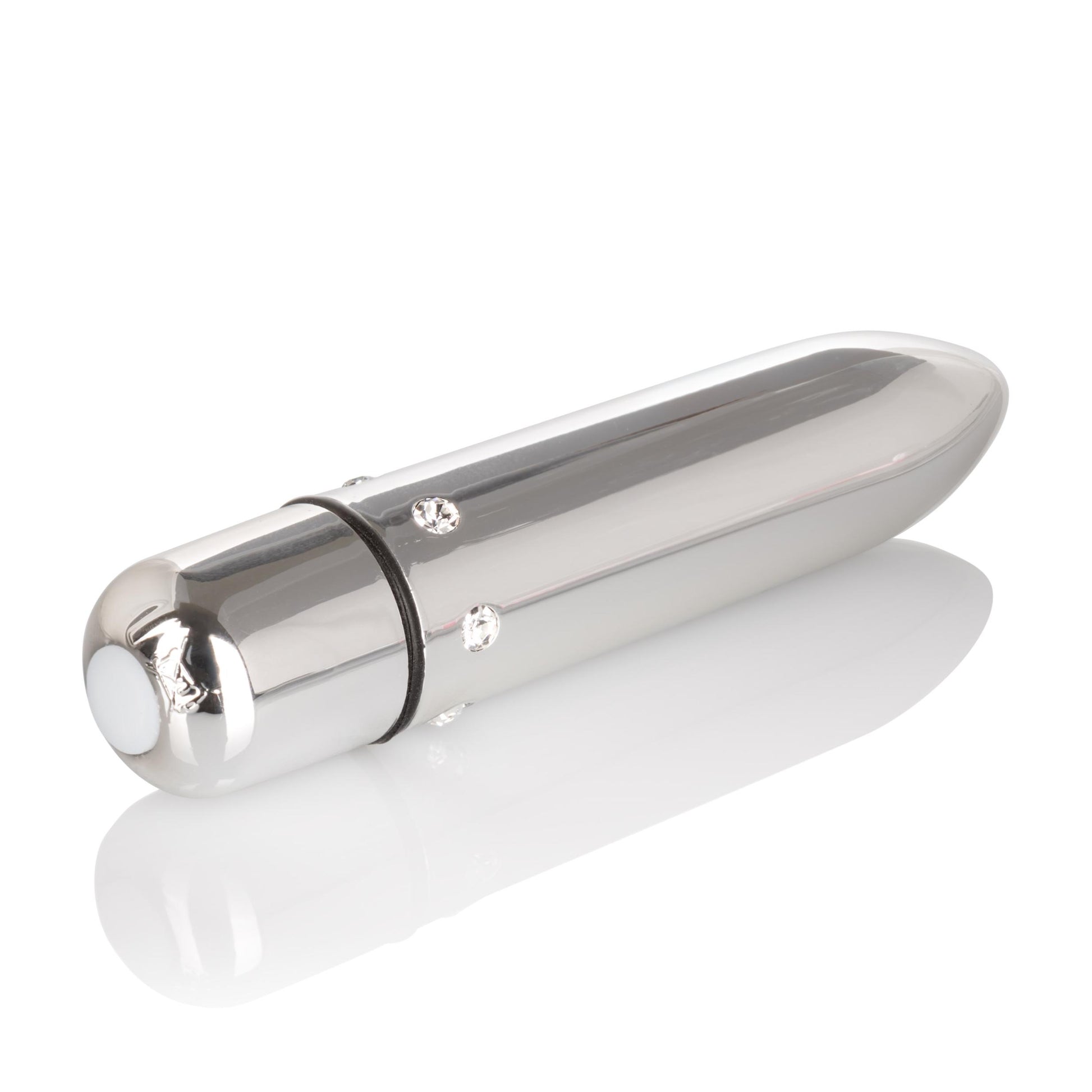 Crystal High Intensity Bullet - Silver | 716770057433 | Available at EroticWarehouse.com