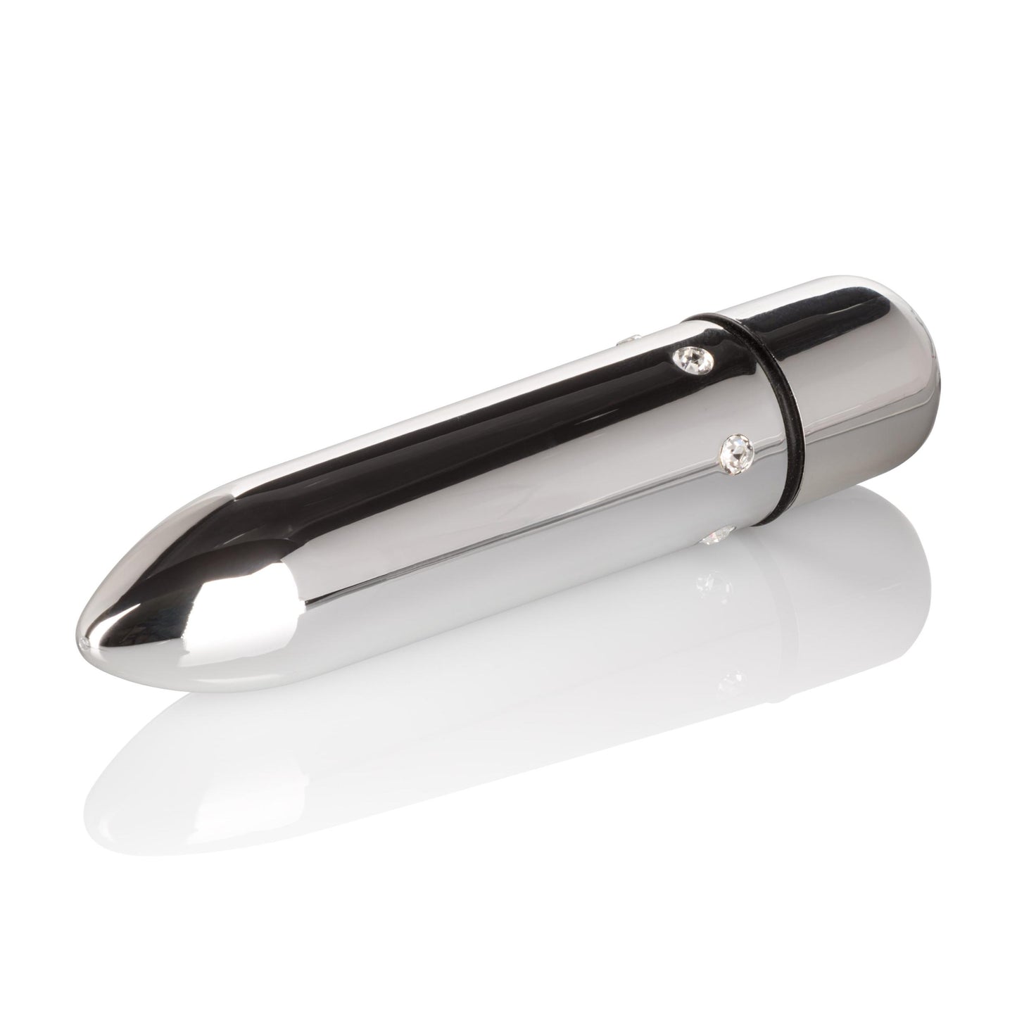 Crystal High Intensity Bullet - Silver | 716770057433 | Available at EroticWarehouse.com