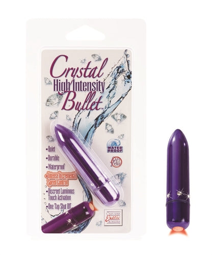 Crystal High Intensity Bullet - Purple | 716770057426 | Available at EroticWarehouse.com
