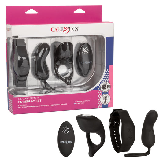 Silicone Remote Foreplay Set | 716770095954 | Available at EroticWarehouse.com