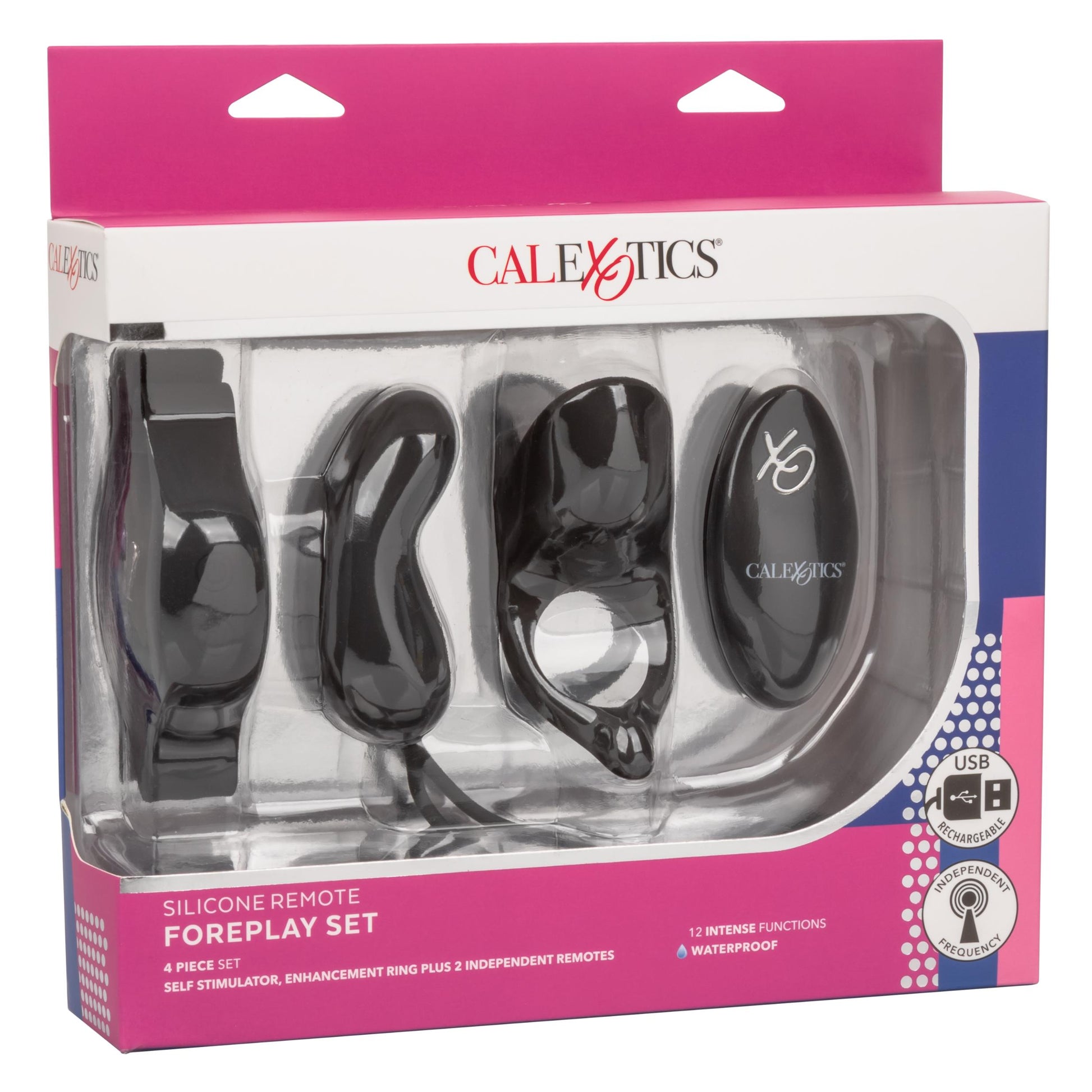 Silicone Remote Foreplay Set | 716770095954 | Available at EroticWarehouse.com