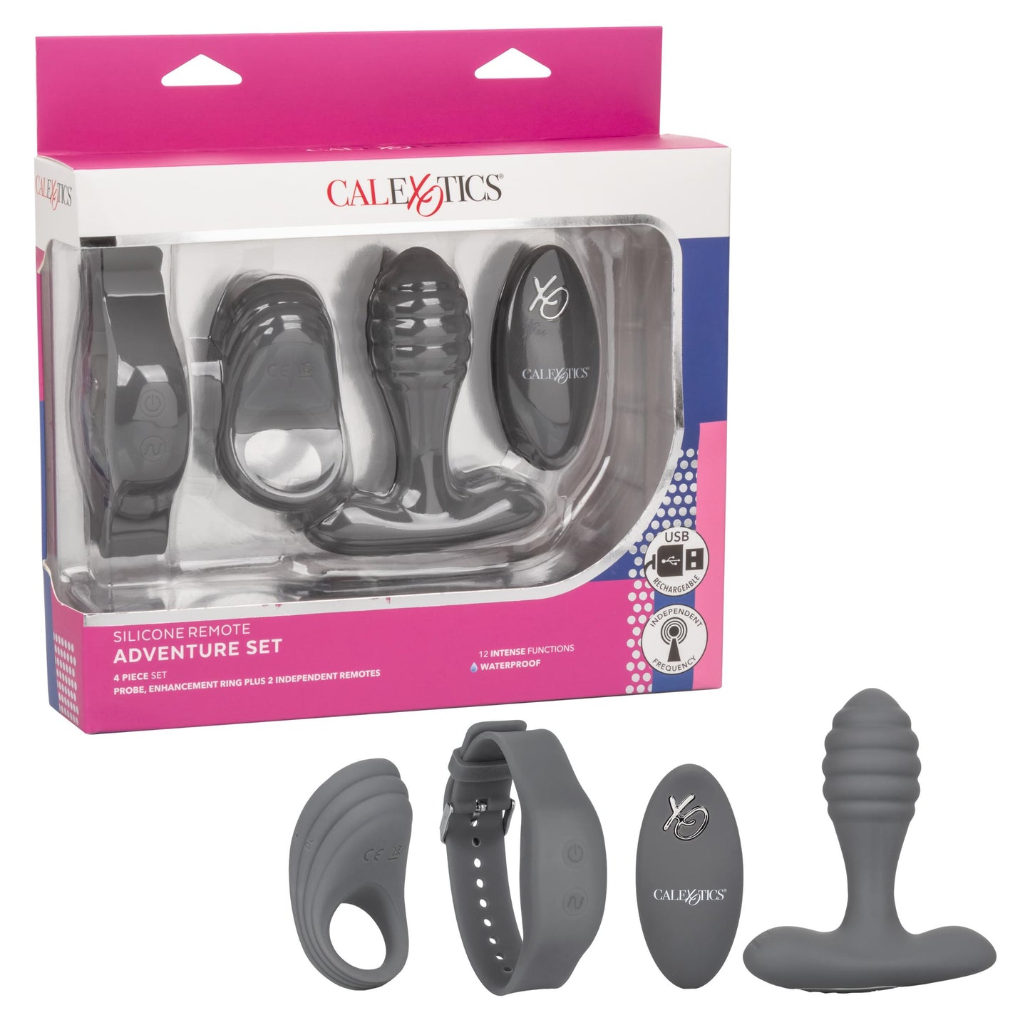 Silicone Remote Adventure Set | 716770095978 | Available at EroticWarehouse.com