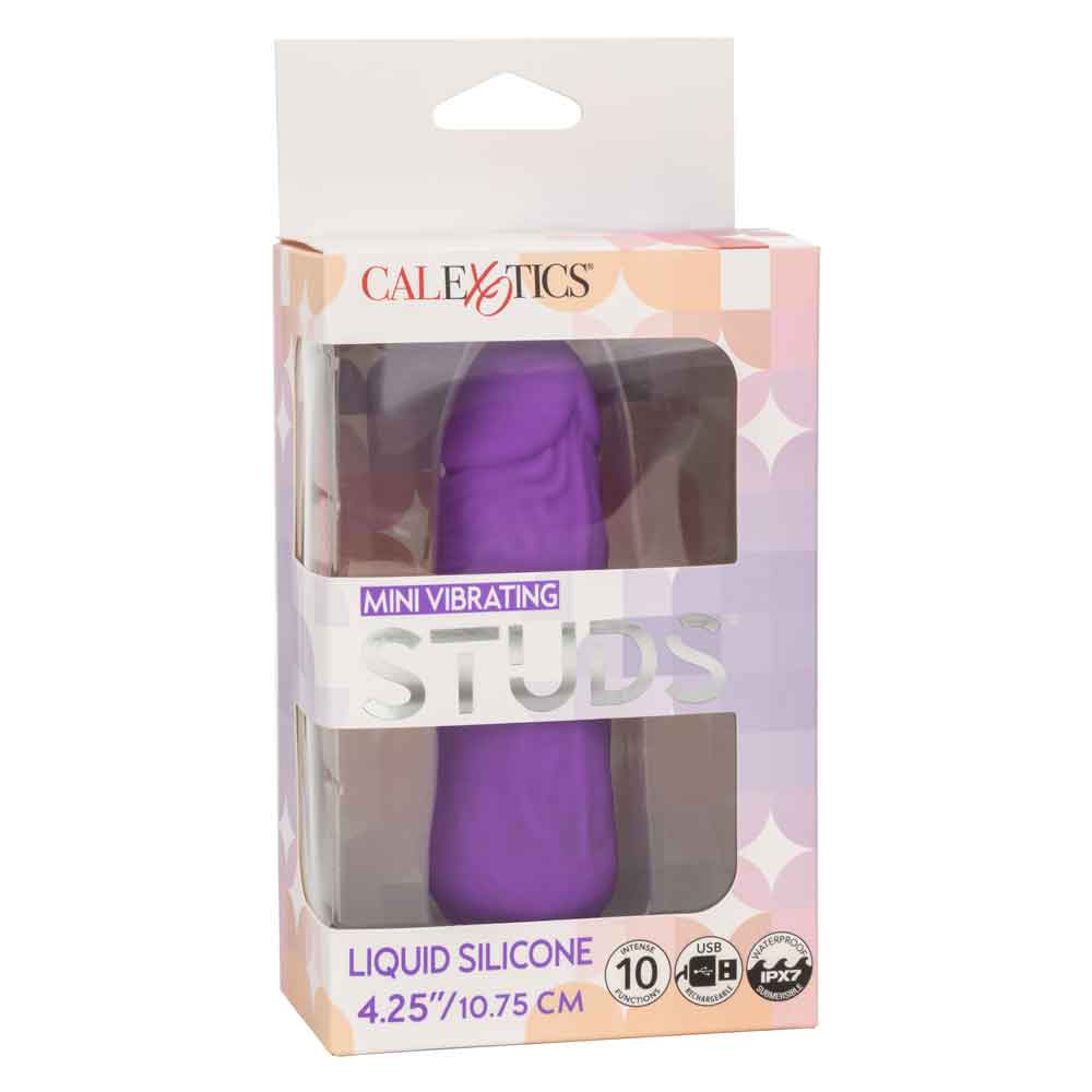 Mini Vibrating Studs - Purple | 716770108555 | Available at EroticWarehouse.com