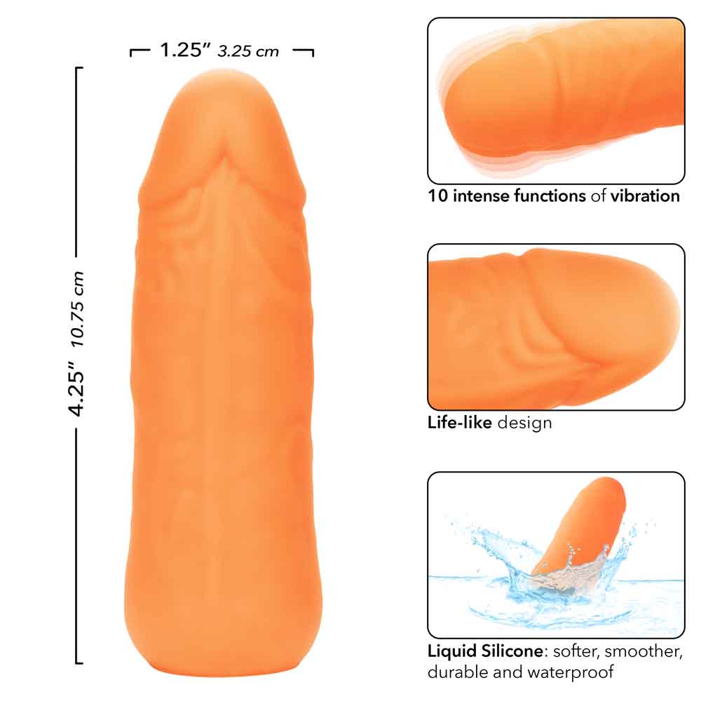 Mini Vibrating Studs - Orange | 716770108562 | Available at EroticWarehouse.com