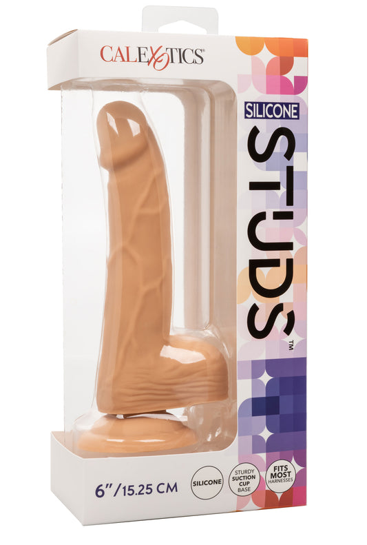 Silicone Stud 6 Inch - Ivory | 716770101129 | Available at EroticWarehouse.com