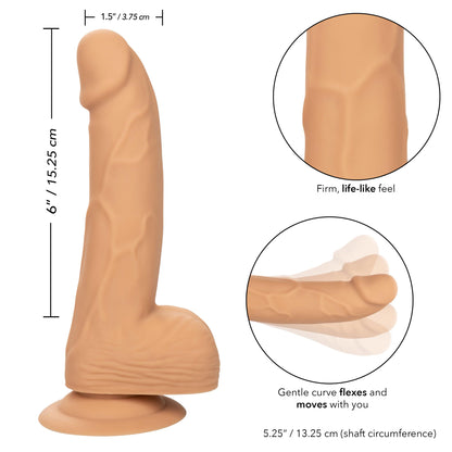 Silicone Stud 6 Inch - Ivory | 716770101129 | Available at EroticWarehouse.com