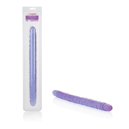 Slim Jim Duo 17 Inches Veined Super Slim Dong - Purple | 716770037930 | Available at EroticWarehouse.com
