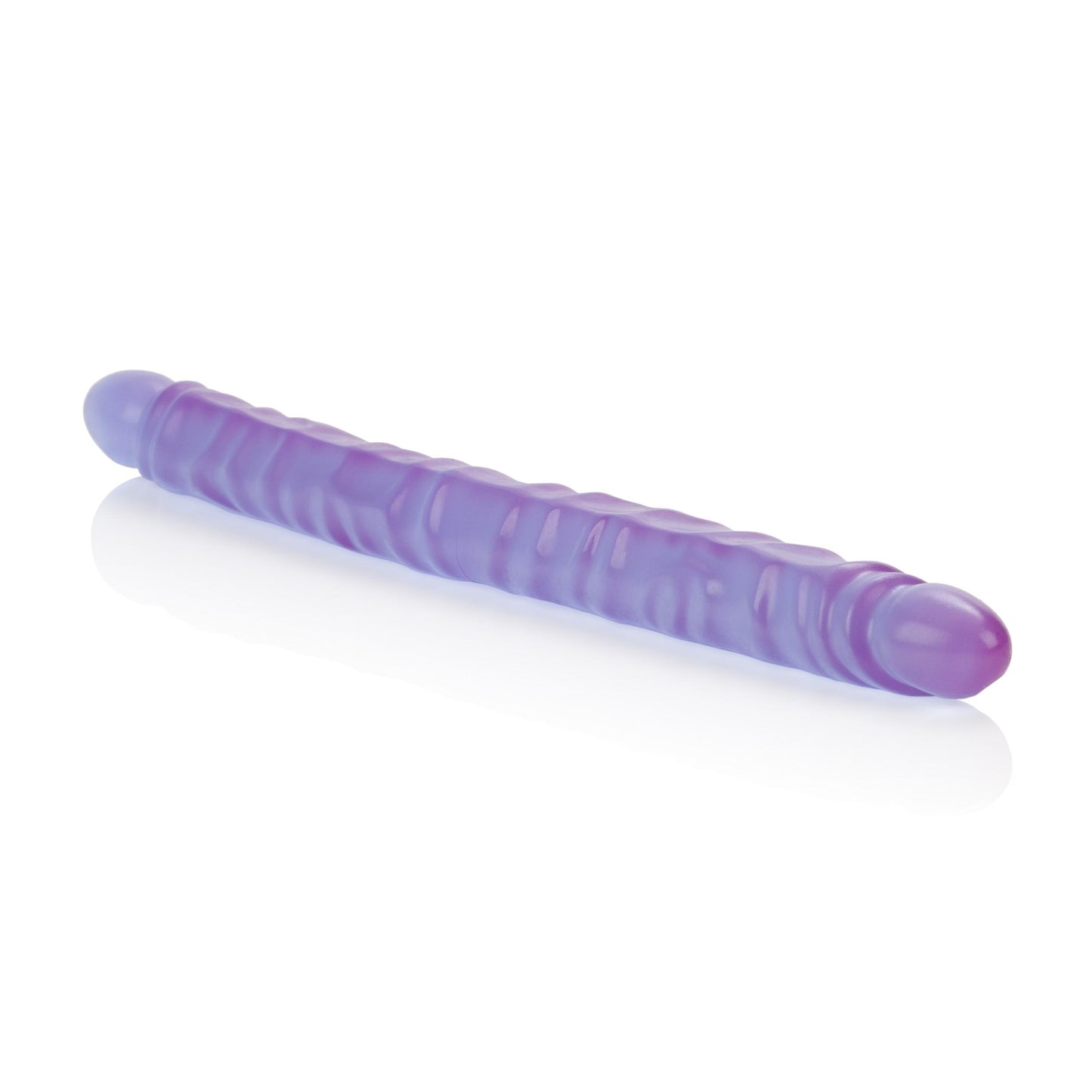 Slim Jim Duo 17 Inches Veined Super Slim Dong - Purple | 716770037930 | Available at EroticWarehouse.com