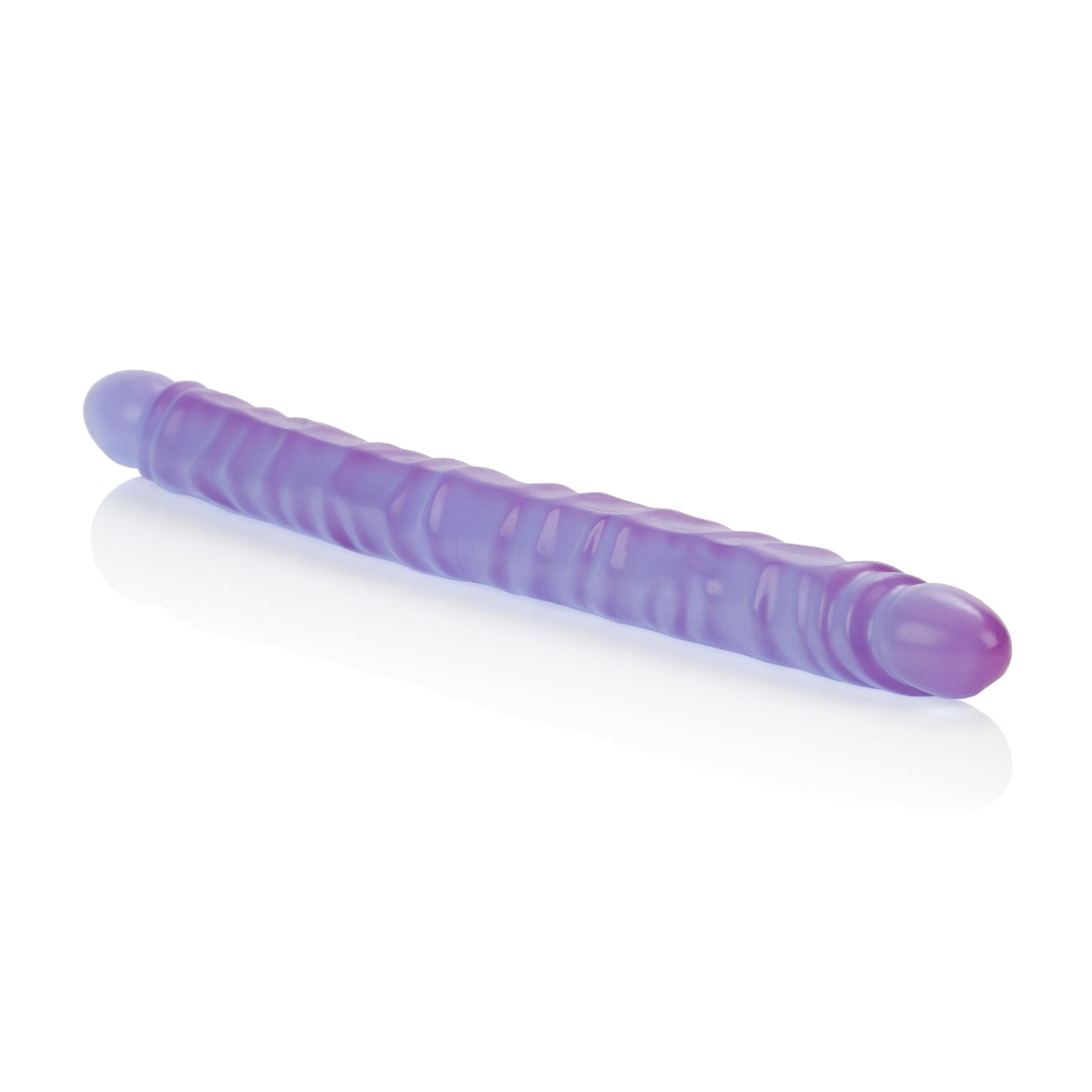Slim Jim Duo 17 Inches Veined Super Slim Dong - Purple | 716770037930 | Available at EroticWarehouse.com