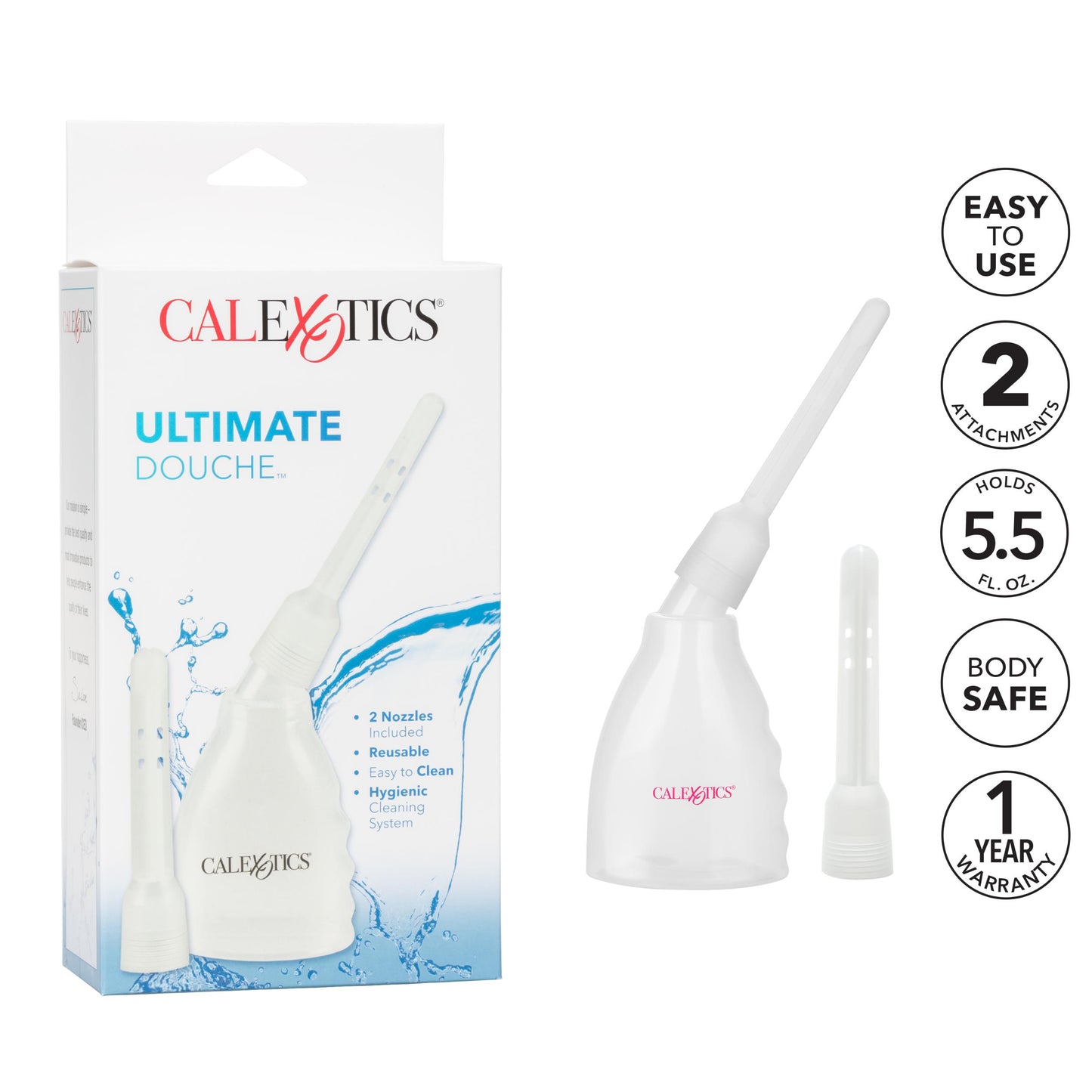 Ultimate Douche - Clear | 716770035523 | Available at EroticWarehouse.com