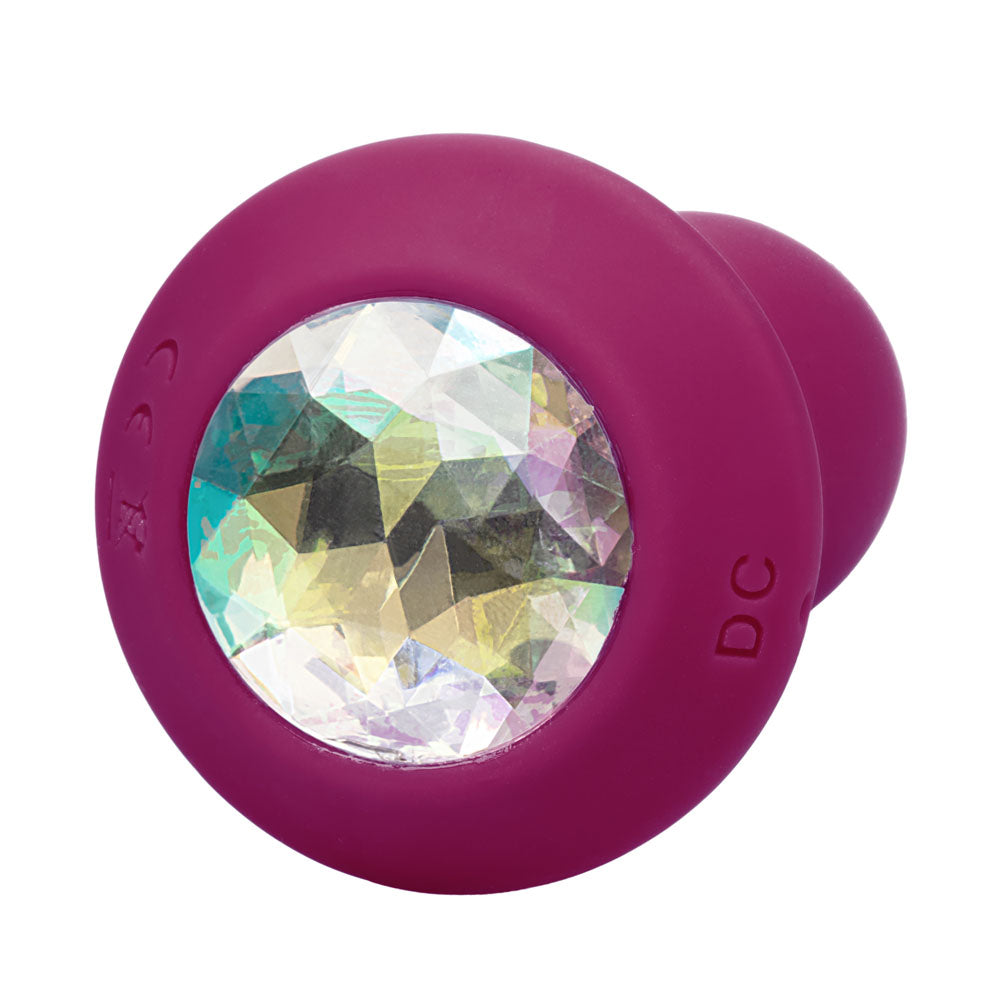 Power Gem Vibrating Petite Crystal Probe - Purple | 716770094087 | Available at EroticWarehouse.com