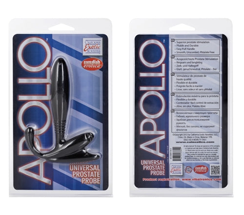 Apollo Universal Prostate Probe - Black | 716770078551 | Available at EroticWarehouse.com