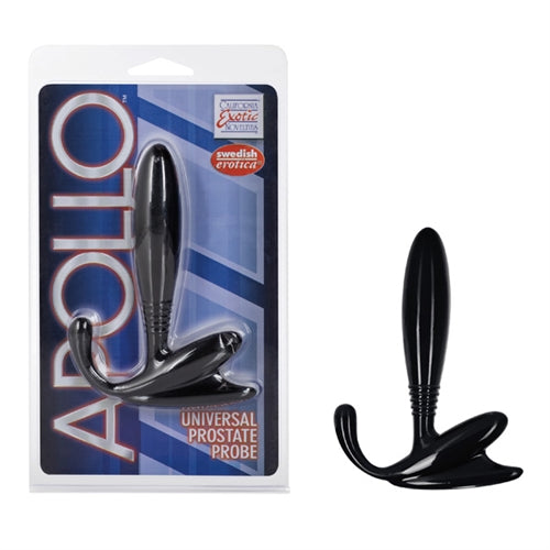 Apollo Universal Prostate Probe - Black | 716770078551 | Available at EroticWarehouse.com